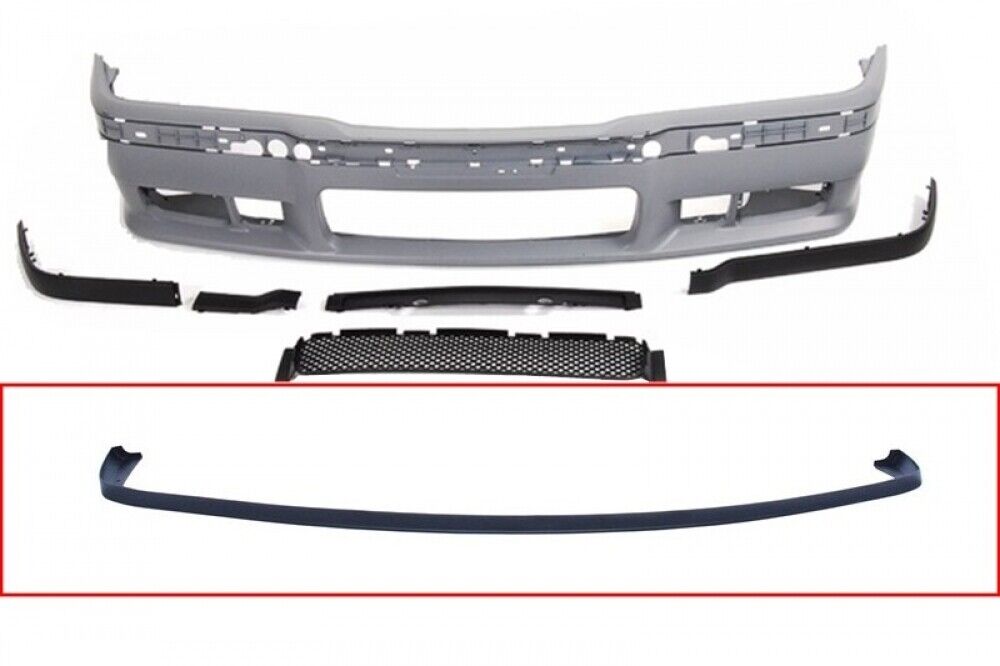 Front Bumper Spoiler for BMW 3 Series E36 1992-1998 M3 Design - show original titleOriginal textFront Bumper Spoiler for BMW 3 Series E36 1992-1998 M3 Design