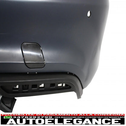 complete body kit with chrome exhaust tips suitable for mercedes w222 s-class (2013-07.2017) s65 design lwb
