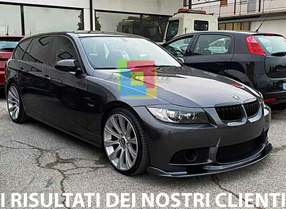 SOTTOPARAURTI ADATTO PER BMW SERIE 3 E90 E91 E92 E93 07-13 M3 LOOK TUNING GREZZO