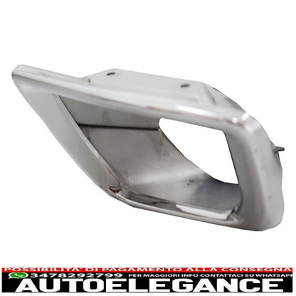 rear bumper with exhaust tips suitable for range rover vogue iv l405 (2013-2017) facelift update 2018+ svo design 