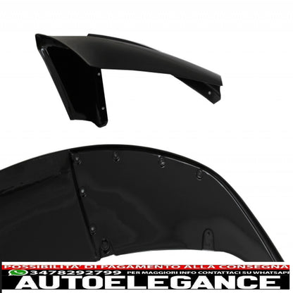 kit di conversione spoiler e diffusore d'aria adatto per bmw serie 5 f10 f11 berlina touring (2010-2017) da m-technik a m-performance sport m550 design