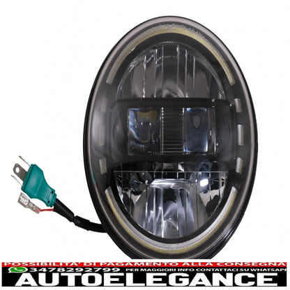 Fari a led Cree da 7 pollici angel eye halo drl adatto per Jeep Wrangler JK TJ LJ JL Land Rover Defender Mercedes W463