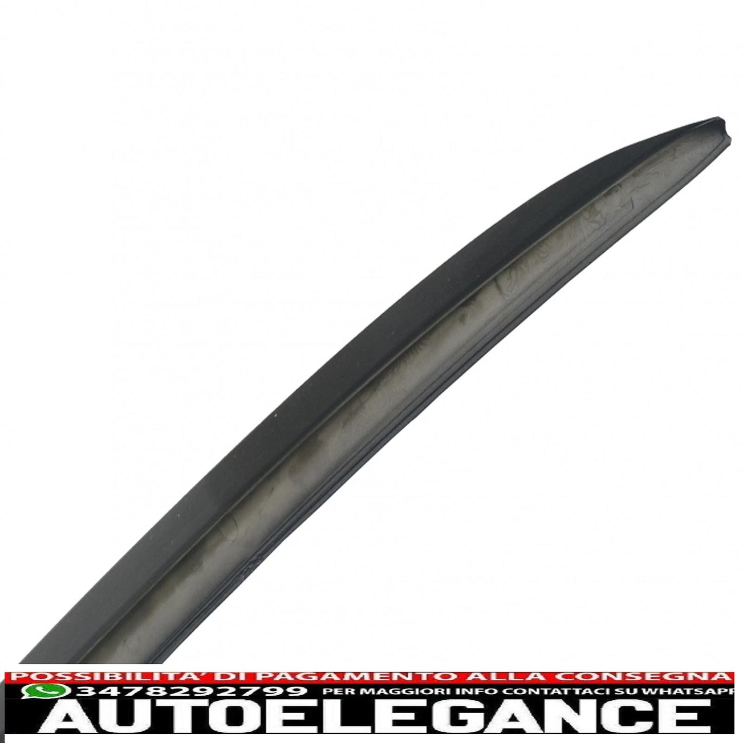 roof spoiler suitable for mercedes a-class w177 hatchback (2018-up) a45 design piano black