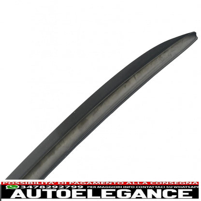 roof spoiler suitable for mercedes a-class w177 hatchback (2018-up) a45 design piano black