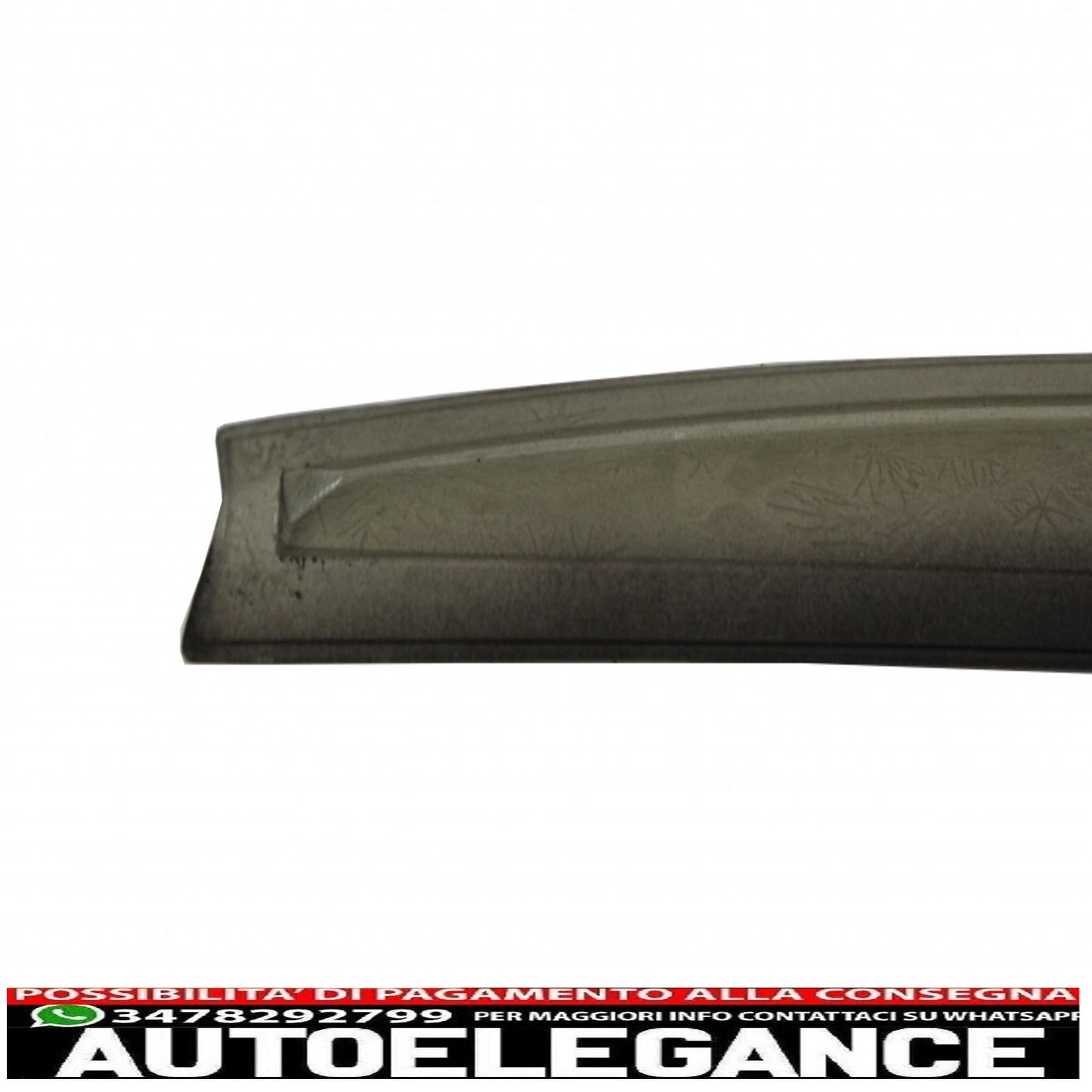 trunk spoiler suitable for audi a4 b9 sedan (2016-up) piano black
