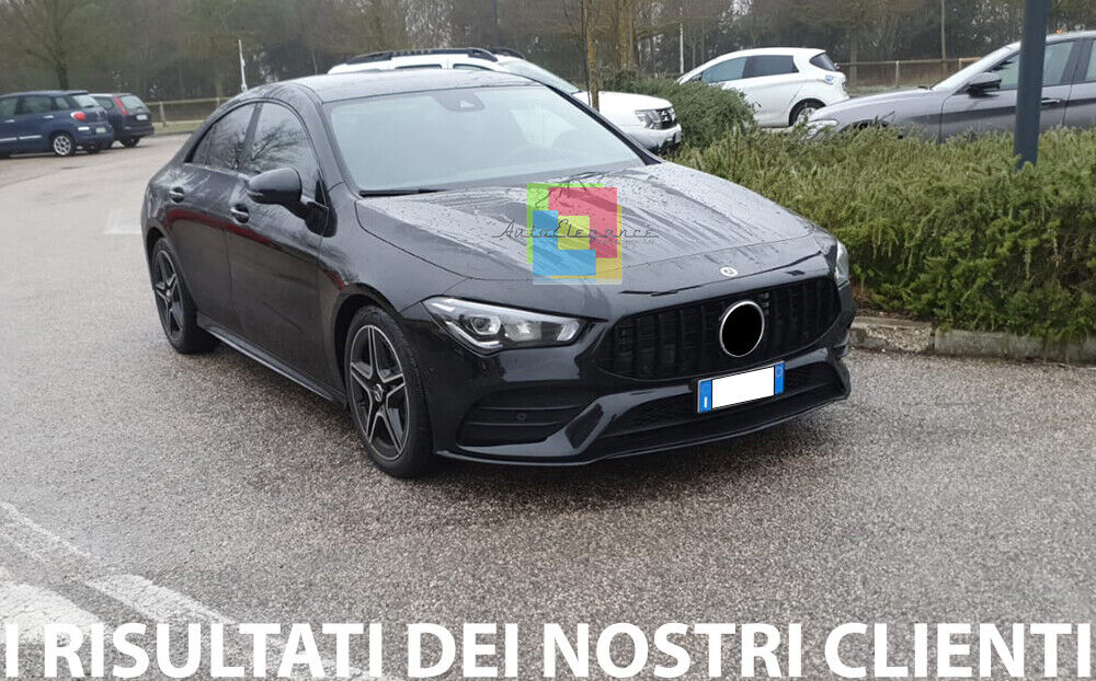 FRONT GRILLE MERCEDES CLA W118 2019+ AMG BLACK EDITION GRILLE -