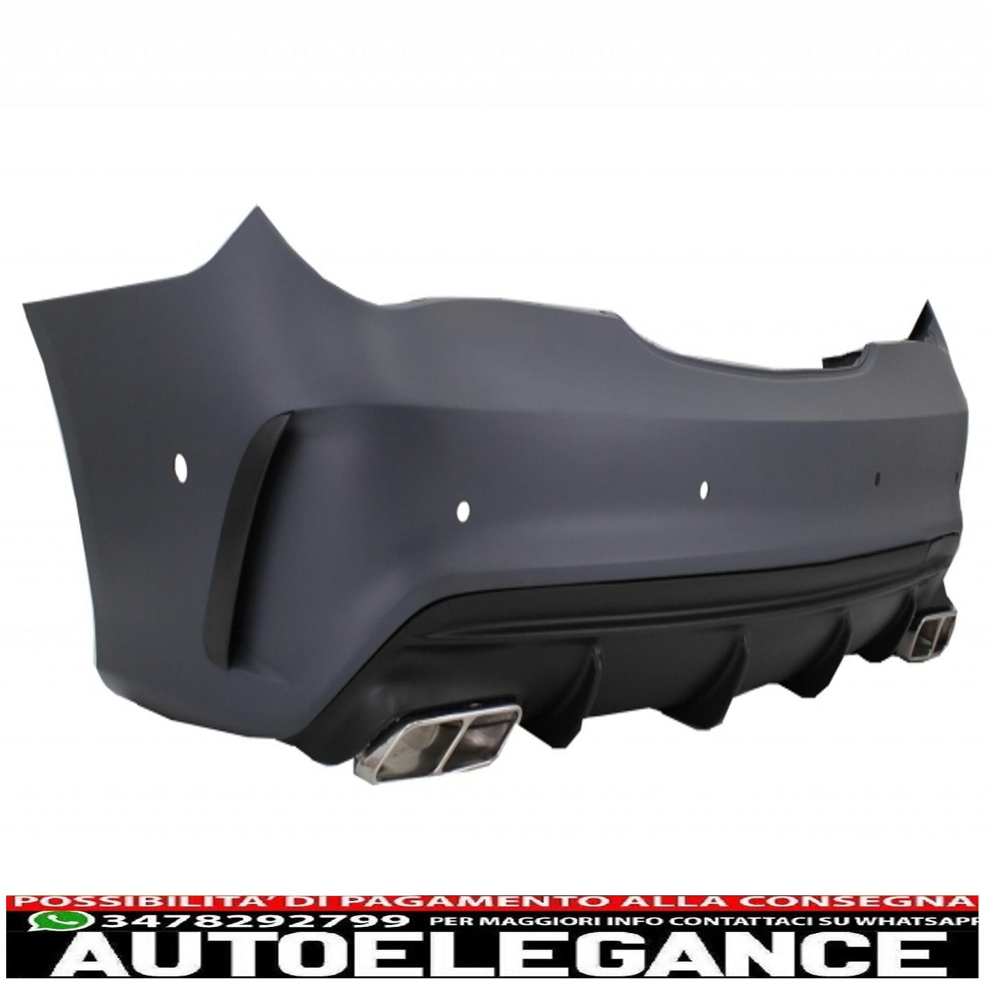 kit carrozzeria completo adatto per mercedes cla w117 c117 (2013-2018) restyling cla45 design griglia anteriore cromata