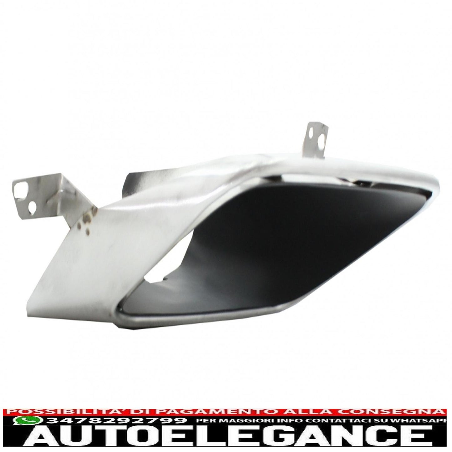 Rear Bumper with Exhaust Tips suitable for Range Rover Vogue IV L405 (2013-2017) Facelift look update 2018+