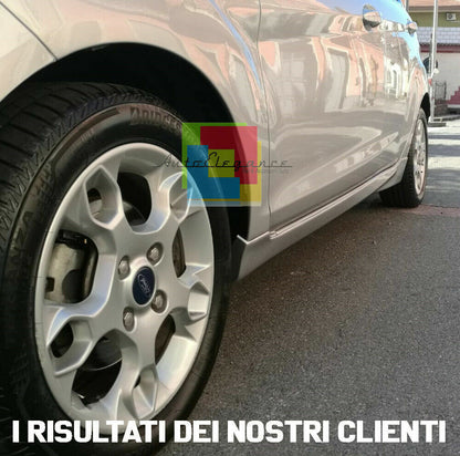 SIDE SKIRTS FOR FORD FIESTA MK7 VI 2008-2018 5 DOORS ST LOOK ZETEC ABS 08