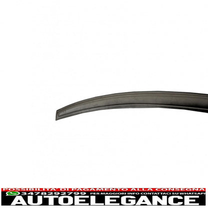 trunk spoiler suitable for audi a6 c7 4g 4 doors (2011-2018) matt black
