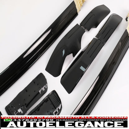 Roof rails suitable for bmw x6 e71 e72 (2008-2015) black