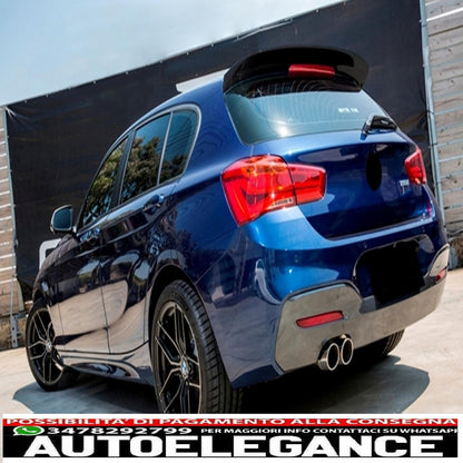 roof spoiler suitable for bmw 1 series f20 (2011-2019) m-tech design