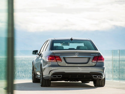 SPOILER POSTERIORE AMG NERO LUCIDO ADATTO PER MERCEDES CLASSE E W212 BERLINA