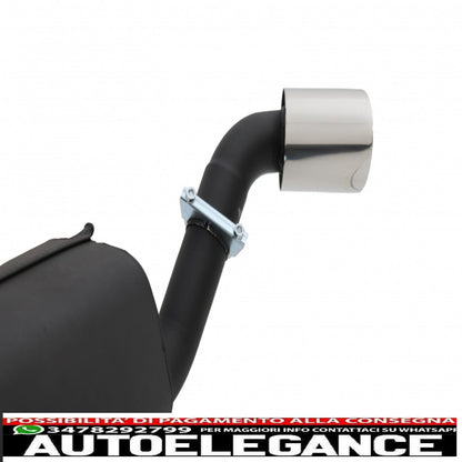 complete sports exhaust system suitable for bmw x6 e71 (2009-2012)
