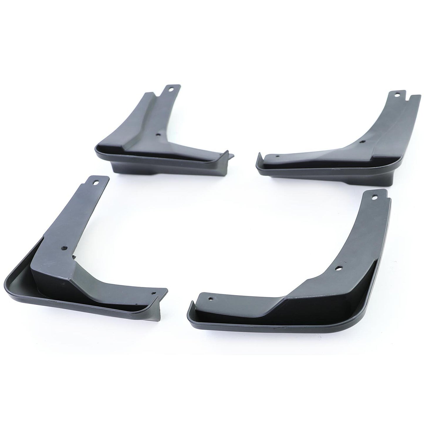 Mudflaps set front and rear black for VW Golf 8 with R-Line from 19