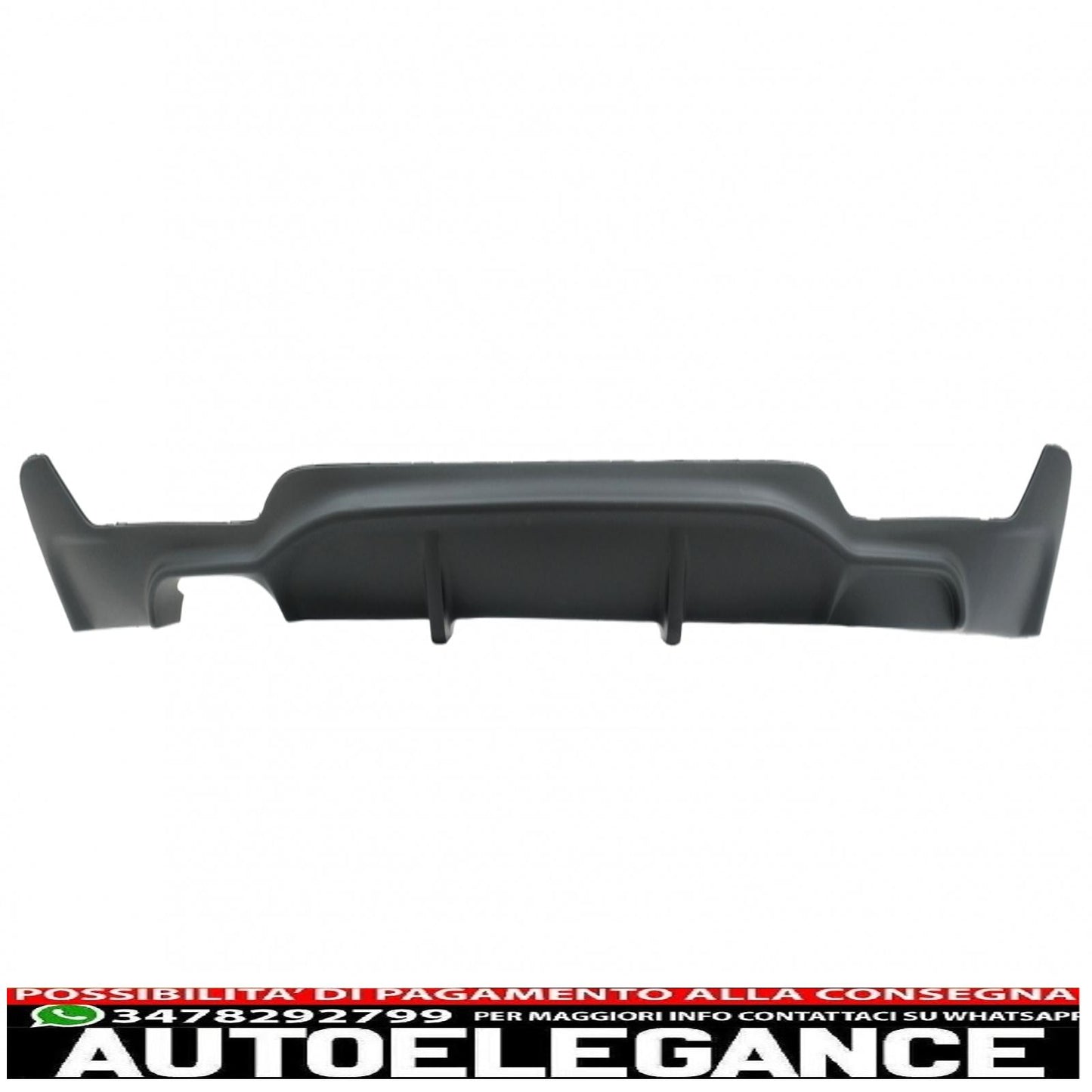 Pacchetto di conversione al diffusore d'aria dal design M con spoiler sul paraurti anteriore adatto per BMW Serie 4 F32 F33 F36 (2013-2019)