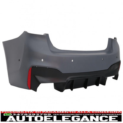 complete body kit with black front fenders suitable for bmw 5 series g30 (2017-2019) m5 design 