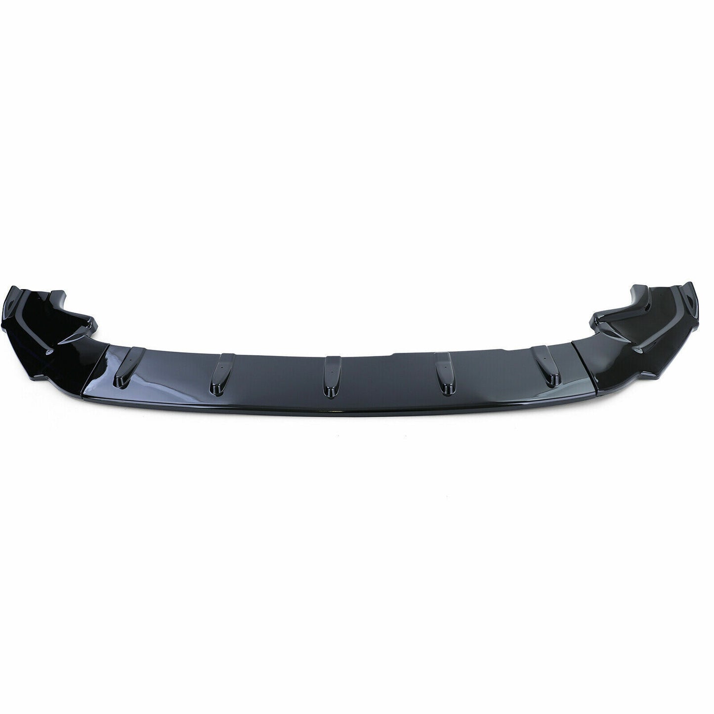 SPLITTER 3 PZ ADATTO PER VW GOLF 7 GOLF 7.5 GTI GTD RLINE NERO LUCIDO