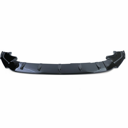 SPLITTER 3 PZ ADATTO PER VW GOLF 7 GOLF 7.5 GTI GTD RLINE NERO LUCIDO