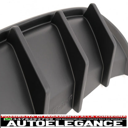 Mantovana diffusore aria posteriore adatta per alfa romeo stelvio 949 (2016-2020) nero