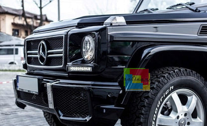 FARI ANTERIORI ADATTI PER MERCEDES CLASSE G W461 W463 1989-2012 LOOK SPORTIVO