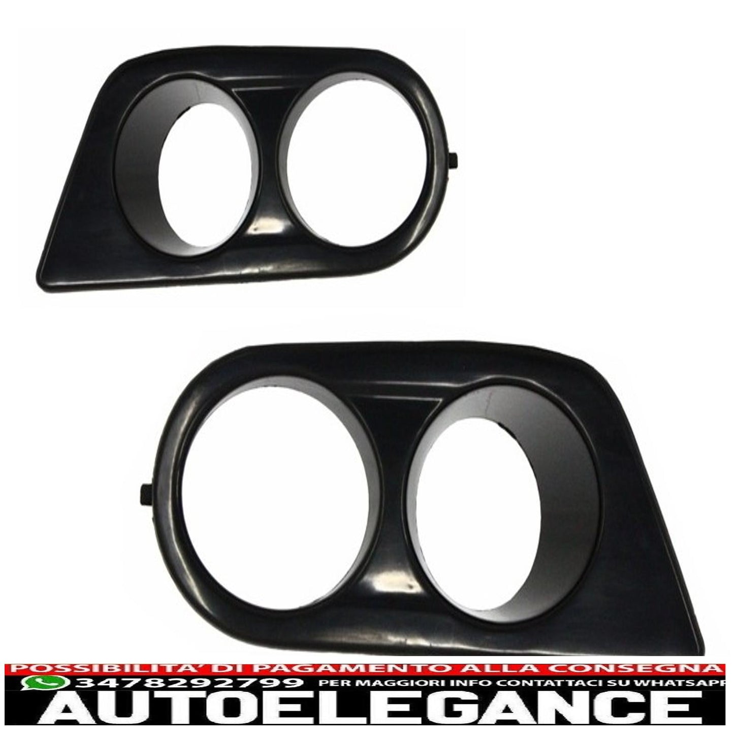 paraurti anteriore con fendinebbia e coperture adatto per bmw e46 serie 3 (1998-2004) m3 look