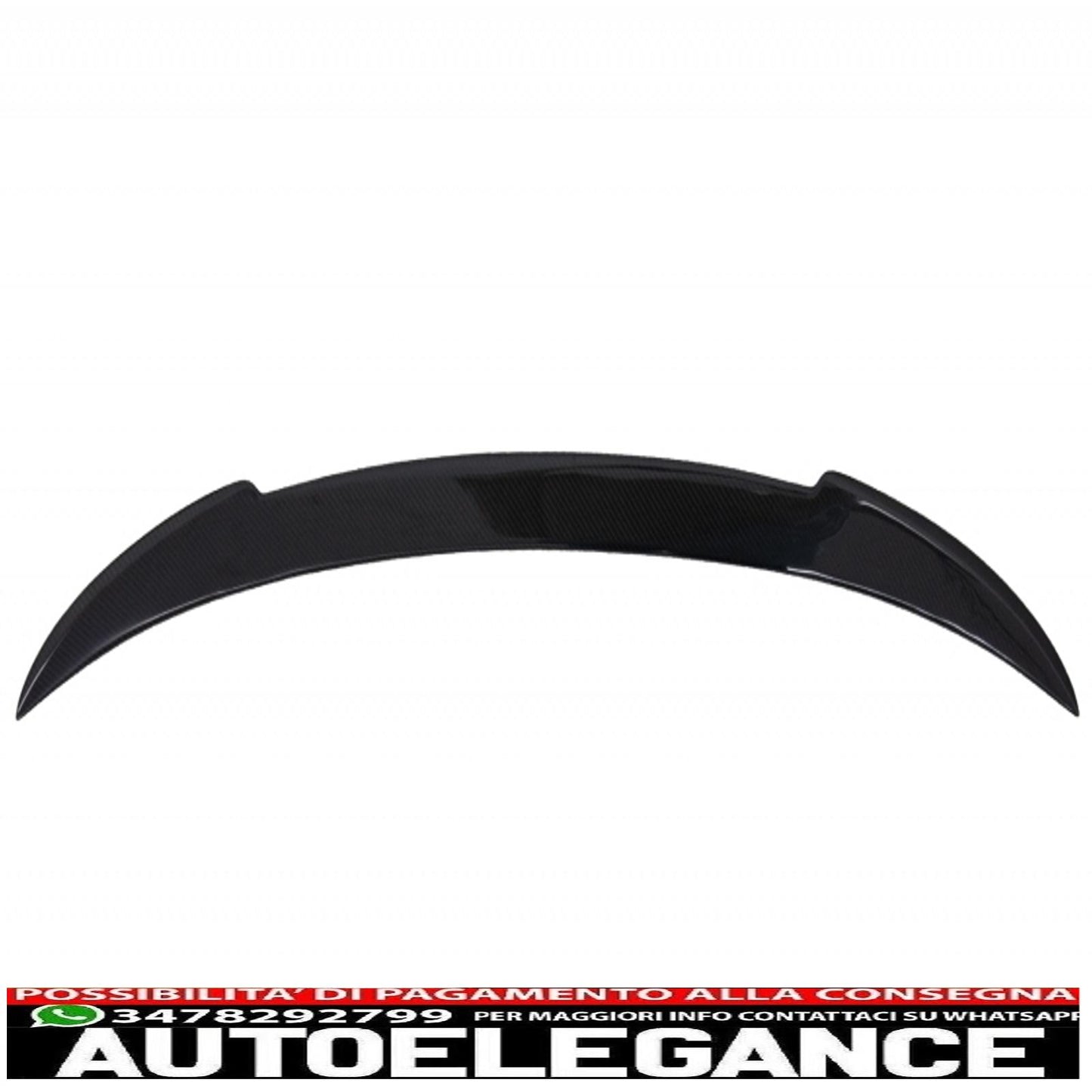 Mirror covers and trunk spoiler kit suitable for 3 series f30 (2011-2018) m4 design real carbon