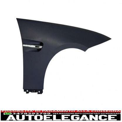 paraurti anteriore con parafanghi anteriori adatto a bmw serie 3 e92 coupe e93 cabrio (2006-2009) m3 look senza pdc e proiettori