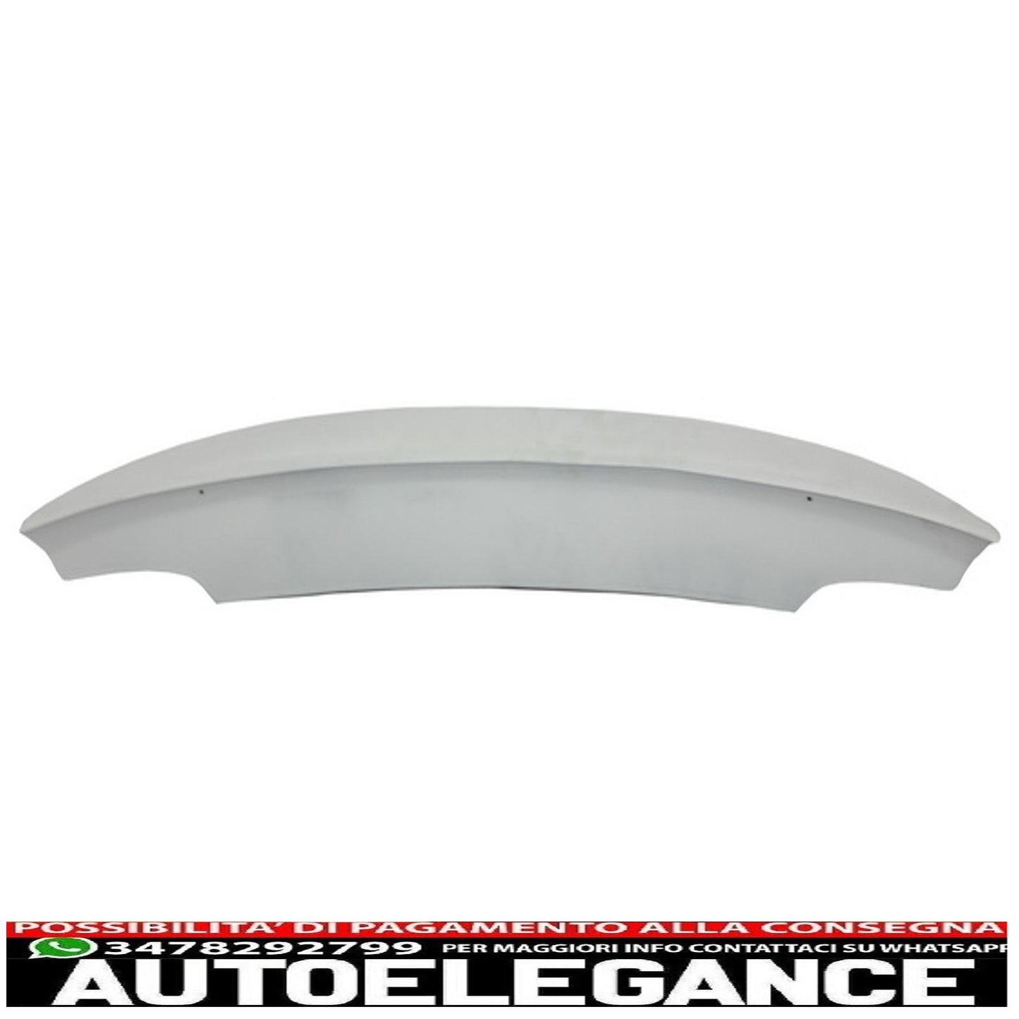 Front Bumper Lip &amp; Rear Trunk Spoiler Lid Fit For BMW 3 Series E92/E93 (2007-2009) Coupe Cabrio M-Tech Sport CLS Design 