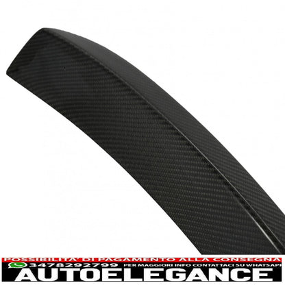 trunk spoiler suitable for tesla model s (2012-up) real carbon