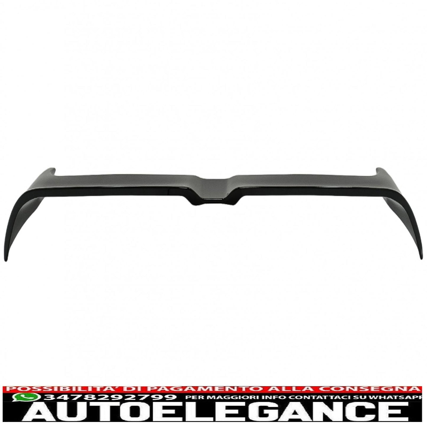 roof spoiler suitable for vw golf 7 vii (2012-2017) gti oett design piano black