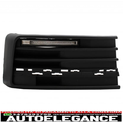 Front bumper additional spoiler with LED daytime running lights and roof spoiler, suitable for VW Transporter T6 (2016-up) Sportline design