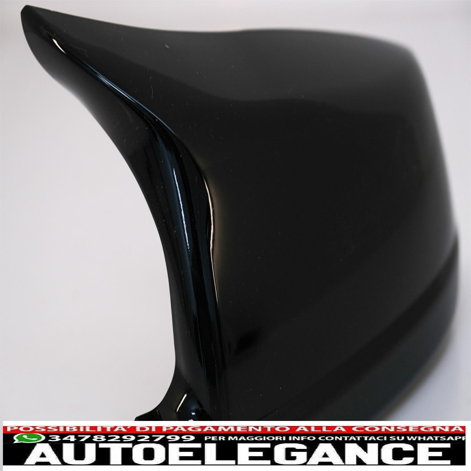 Calotte specchietti adatte per BMW Serie 5 F10 F11 F18 Non LCI (07.2010-2013) Piano Black M Design AUTOELEGANCERICAMBI