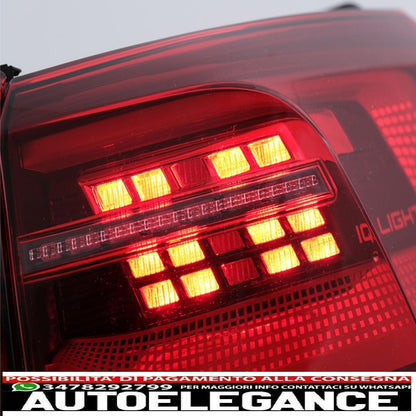 full led rear lights suitable for vw golf viii hatchback mk8 mqb (2020-up) dynamic sequential cornering lights