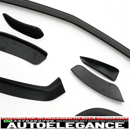 Alette splitter per paraurti anteriore aerodinamiche adatte per mercedes a class w177 hatchback v177 berlina (2018-up) nero pianoforte AUTOELEGANCERICAMBI