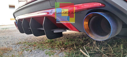 FLAP DIFFUSORE ADATTO PER FORD FOCUS MK4 2019+ ST NERO LUCIDO LOOK SPORTIVO
