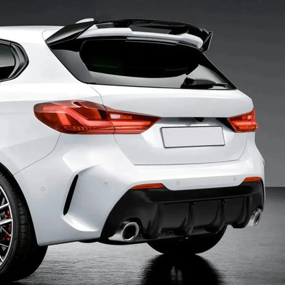 DIFFUSORE ADATTO PER BMW SERIE 1 F40 MSPORT NERO LUCIDO LOOK PERFORMANCE