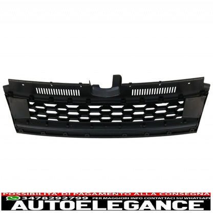 front bumper with center grille without badge suitable for vw golf 7.5 (2017-2020) r gti design