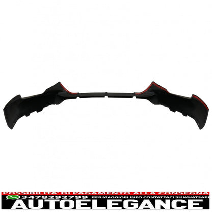 Front Bumper Spoiler Suitable for BMW 5 Series G30 G31 Sedan Touring (2017-up) M5 Design Black