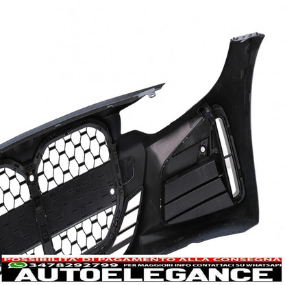 Front Bumper Suitable for BMW 4 Series F32 F33 F36 (2013-2017) Coupe Convertible Gran Coupe M4 Design Chrome Grille