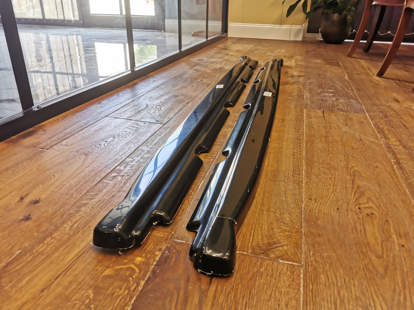 UNDER SKIRTS SUITABLE FOR CUPRA ATECA MK1 2018-2021 GLOSS BLACK BLACK DESIGN