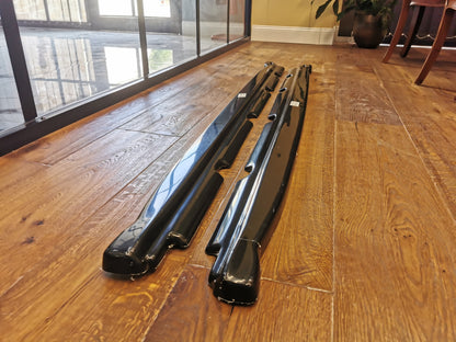 UNDER SKIRTS SUITABLE FOR CUPRA ATECA MK1 2018-2021 GLOSS BLACK BLACK DESIGN