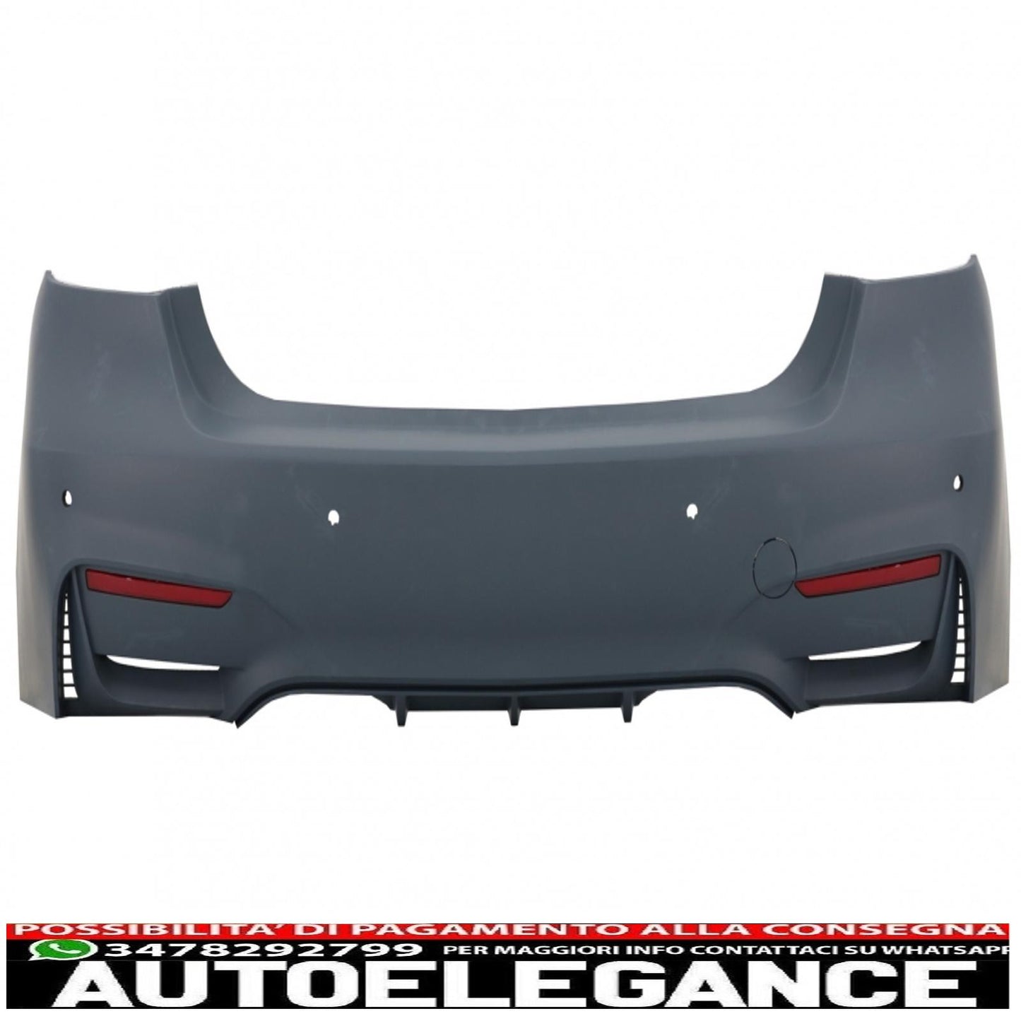 body kit suitable for bmw 3 series f30 (2011-2019) m3 cs look without fog lights