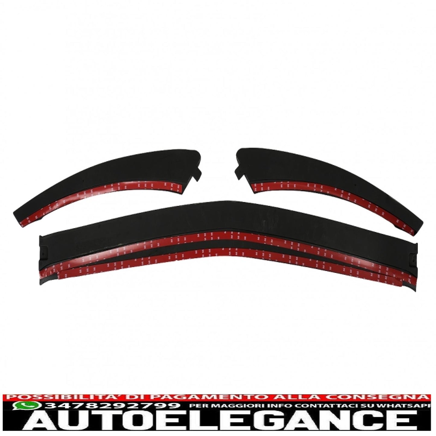 Front Bumper Spoiler Lip Fit For Mercedes Cla X118 C118 Sport Line Cla35 (2019-2023) Piano Black