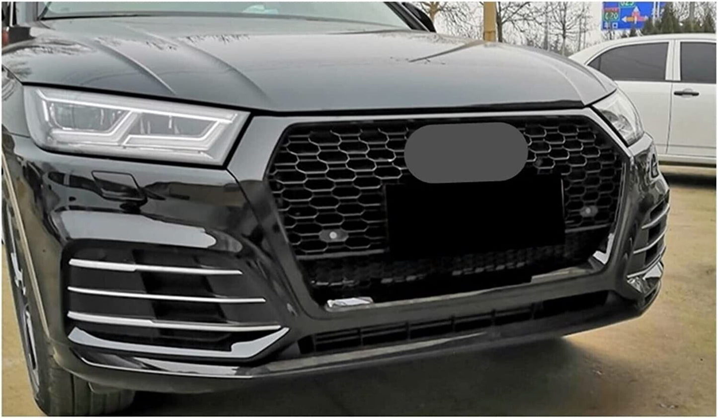 0945🤩GRIGLIA ADATTA PER AUDI Q5 FY 2017-2020 LOOK RSQ5 NERA🤩