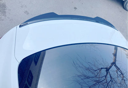 BOOT WING SPOILER SUITABLE FOR AUDI A5 F5 2016+ GLOSSY BLACK SPORTY DESIGN
