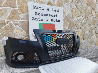 FRONT BUMPER SUITABLE FOR AUDI A3 8P LIFT RESTYLING 2008-2011 RS3 LOOK