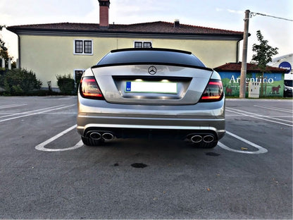 TERMINALI PER MERCEDES W204 W211 W203 R171 W219 W221 W463 LOOK 63 INOX CROMATI