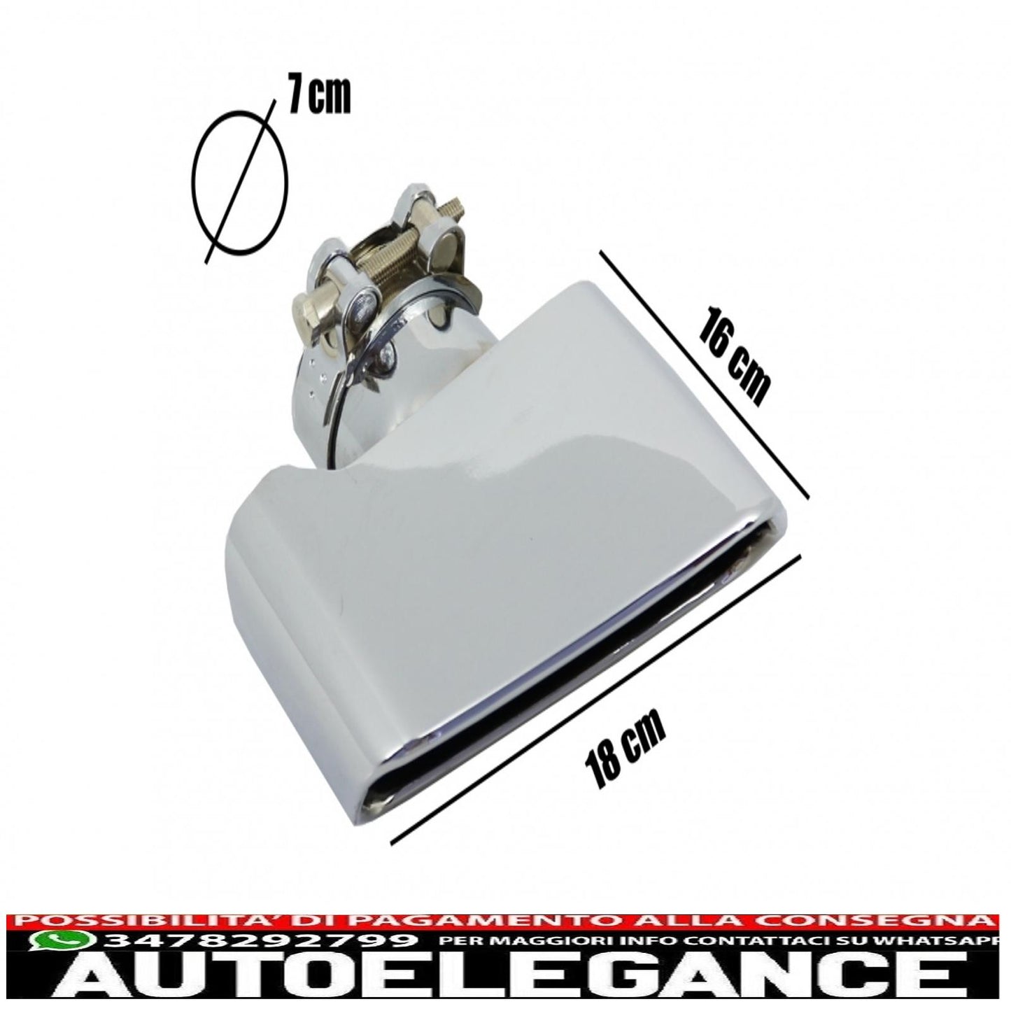 diffusore d'aria a doppia uscita adatto per bmw f10 serie 5 (2011-2017) design m-performance con terminali di scarico v8 lci design quadrato