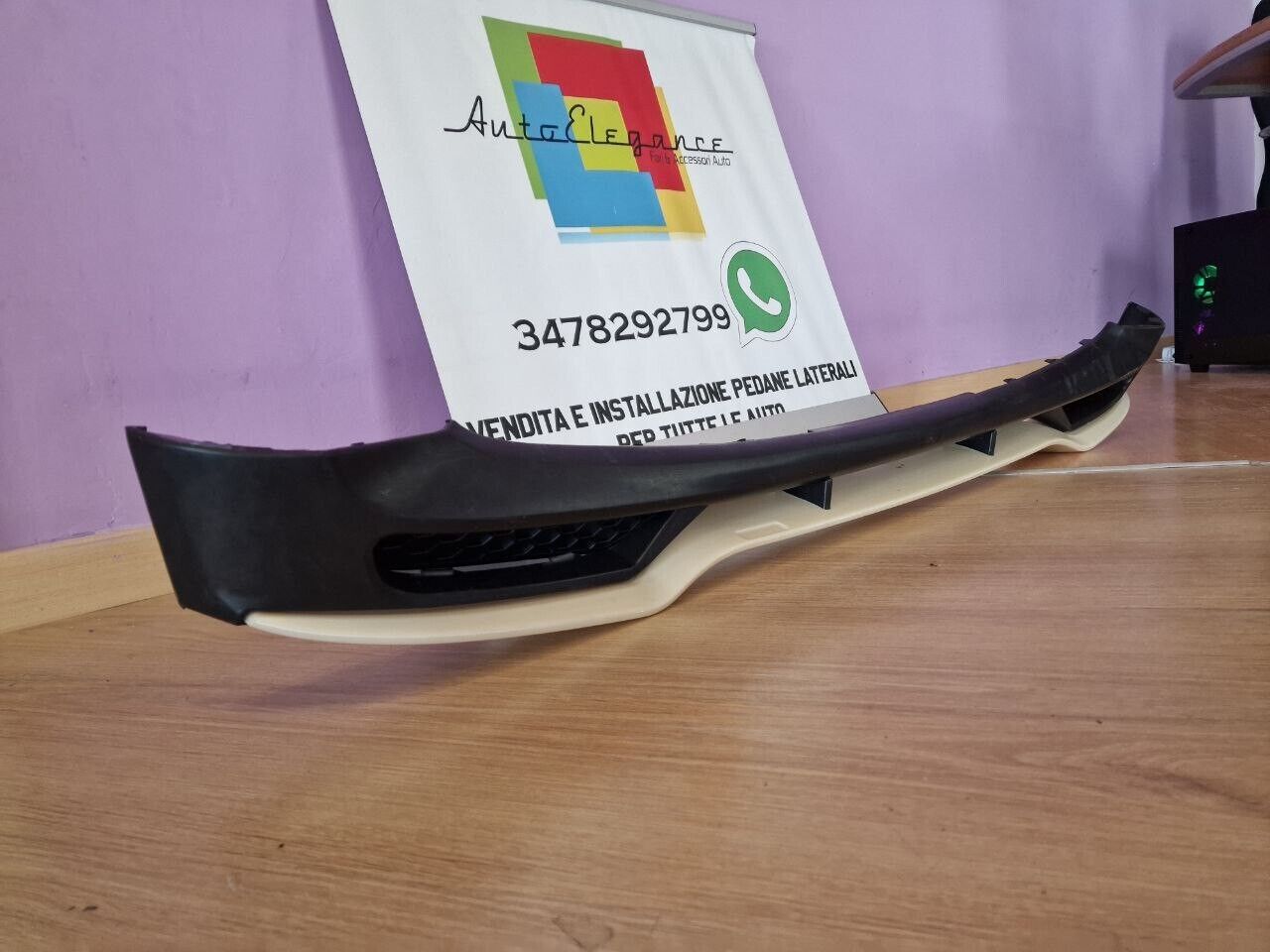 Sotto paraurti splitter Smart 453